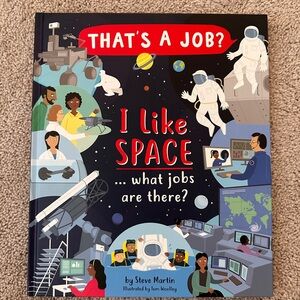 Usborne Paper Pie book I Like Space